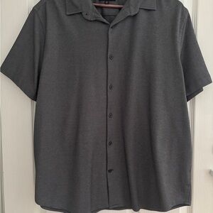 Express Charcoal Button Down Shirt